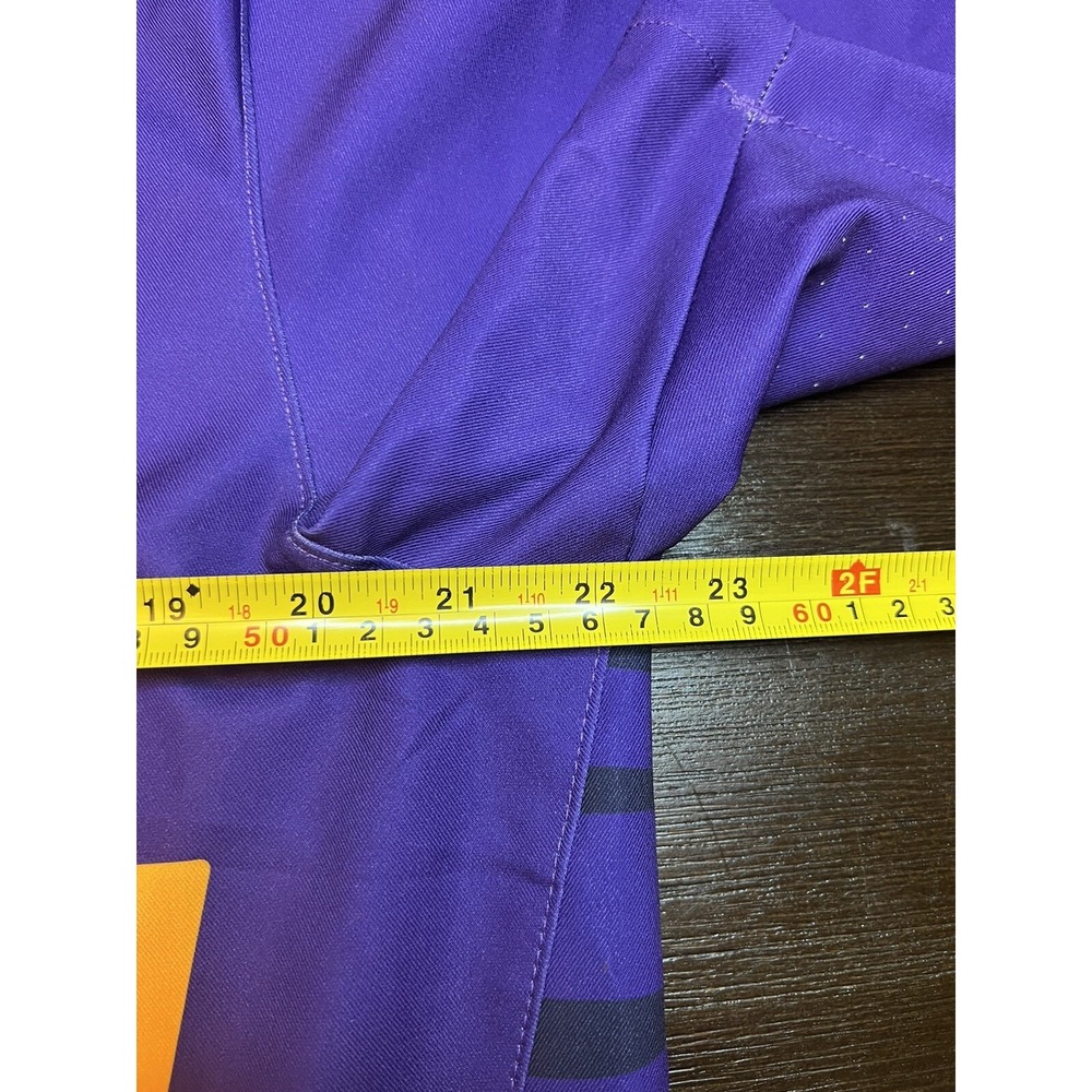 LSU Tigers Baseball Jersey Nike Dry Fit Large NWT Purple Yellow SEC‎ NCAA - Picture 4 of 8